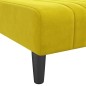 vidaXL Chaiselongue Gelb Samt vidaXL Chaiselongue Gelb Samt