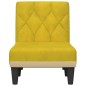 vidaXL Chaiselongue Gelb Samt vidaXL Chaiselongue Gelb Samt