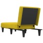 vidaXL Chaiselongue Gelb Samt vidaXL Chaiselongue Gelb Samt