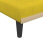 vidaXL Chaiselongue Gelb Samt vidaXL Chaiselongue Gelb Samt