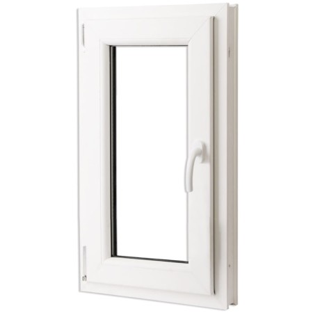 Dreifach Verglast PVC Drehkippfenster+Griff (rechte Seite) 600x1000mm