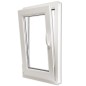 Dreifach Verglast PVC Drehkippfenster+Griff (rechte Seite) 600x1000mm Dreifach Verglast PVC Drehkippfenster+Griff (rechte Seite) 600x1000mm
