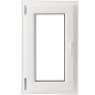 Dreifach Verglast PVC Drehkippfenster+Griff (rechte Seite) 600x1000mm Dreifach Verglast PVC Drehkippfenster+Griff (rechte Seite) 600x1000mm