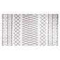 vidaXL Teppich Waschbar 190x300 cm Schwarz und Weiß Rutschfest vidaXL Teppich Waschbar 190x300 cm Schwarz und Weiß Rutschfest