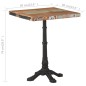 vidaXL Bistrotisch 60x60x76 cm Altholz Massiv vidaXL Bistrotisch 60x60x76 cm Altholz Massiv