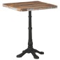vidaXL Bistrotisch 60x60x76 cm Altholz Massiv vidaXL Bistrotisch 60x60x76 cm Altholz Massiv
