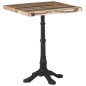 vidaXL Bistrotisch 60x60x76 cm Altholz Massiv vidaXL Bistrotisch 60x60x76 cm Altholz Massiv