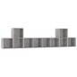 vidaXL 5-tlg. TV-Schrank-Set Betongrau Holzwerkstoff vidaXL 5-tlg. TV-Schrank-Set Betongrau Holzwerkstoff