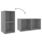vidaXL 5-tlg. TV-Schrank-Set Betongrau Holzwerkstoff vidaXL 5-tlg. TV-Schrank-Set Betongrau Holzwerkstoff