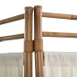 vidaXL 4-teiliger Faltbarer Raumteiler Bambus und Leinwand 160 cm vidaXL 4-teiliger Faltbarer Raumteiler Bambus und Leinwand 160 cm