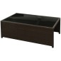 vidaXL 8-tlg. Garten-Lounge-Set mit Kissen Poly Rattan Braun vidaXL 8-tlg. Garten-Lounge-Set mit Kissen Poly Rattan Braun