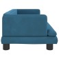 vidaXL Kindersofa Blau 80x45x30 cm Samt vidaXL Kindersofa Blau 80x45x30 cm Samt