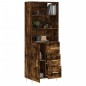 vidaXL Highboard Räuchereiche 69,5x34x180 cm Holzwerkstoff vidaXL Highboard Räuchereiche 69,5x34x180 cm Holzwerkstoff