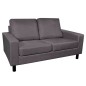 vidaXL Sofa 2-Sitzer Stoff Dunkelgrau vidaXL Sofa 2-Sitzer Stoff Dunkelgrau