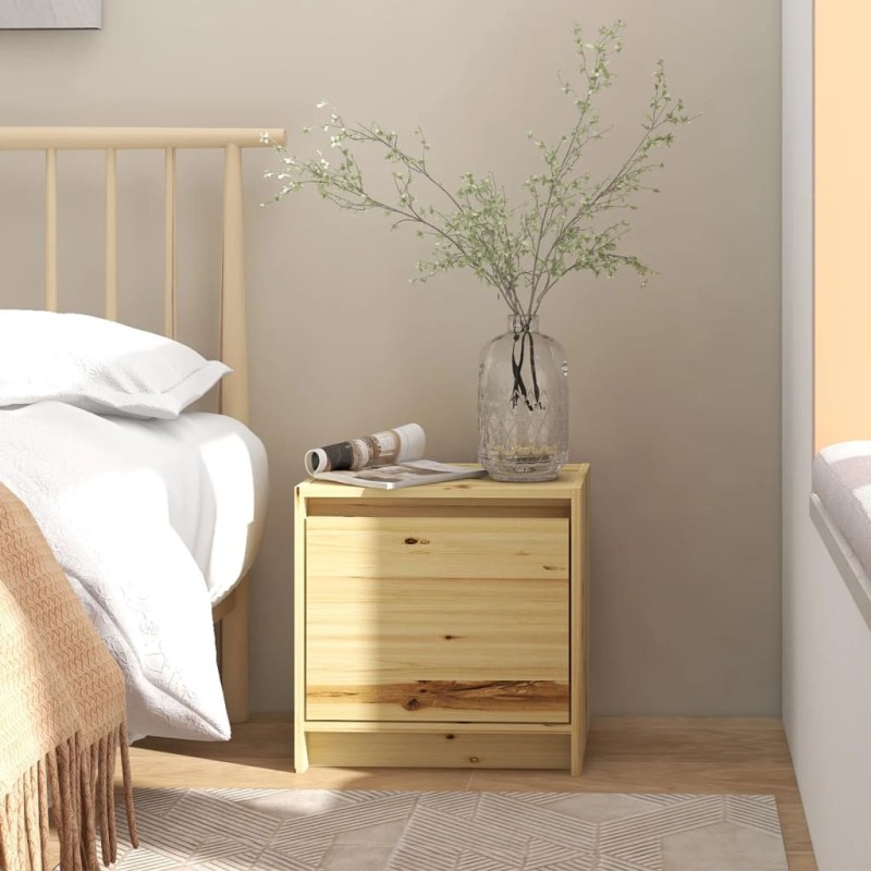 vidaXL Nachttisch 40x30,5x40 cm Massivholz Tanne vidaXL Nachttisch 40x30,5x40 cm Massivholz Tanne