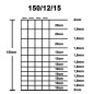 Gartenzaun Wildzaun Weidezaun Zaun Knotengeflecht 50 Meter 150/12/15 Gartenzaun Wildzaun Weidezaun Zaun Knotengeflecht 50 Meter 150/12/15