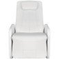 vidaXL Massagesessel Weiß Kunstleder vidaXL Massagesessel Weiß Kunstleder