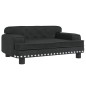 vidaXL Kindersofa Schwarz 70x45x30 cm Samt vidaXL Kindersofa Schwarz 70x45x30 cm Samt