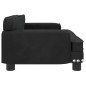 vidaXL Kindersofa Schwarz 70x45x30 cm Samt vidaXL Kindersofa Schwarz 70x45x30 cm Samt