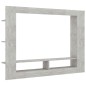 vidaXL TV-Schrank Betongrau 152x22x113 cm Holzwerkstoff vidaXL TV-Schrank Betongrau 152x22x113 cm Holzwerkstoff