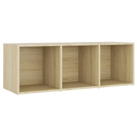 vidaXL TV-Schrank Sonoma-Eiche 107x35x37 cm Holzwerkstoff