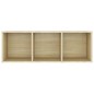 vidaXL TV-Schrank Sonoma-Eiche 107x35x37 cm Holzwerkstoff vidaXL TV-Schrank Sonoma-Eiche 107x35x37 cm Holzwerkstoff