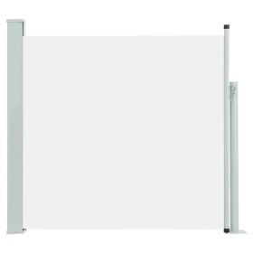 vidaXL Ausziehbare Seitenmarkise 170×300 cm Creme