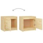 vidaXL Nachttische 2 Stk. 40x30,5x40 cm Massivholz Kiefer vidaXL Nachttische 2 Stk. 40x30,5x40 cm Massivholz Kiefer