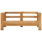 vidaXL 4-tlg. Garten-Lounge-Set mit Kissen Creme Massivholz Akazie vidaXL 4-tlg. Garten-Lounge-Set mit Kissen Creme Massivholz Akazie
