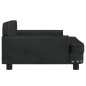 vidaXL Hundebett Schwarz 90x53x30 cm Samt vidaXL Hundebett Schwarz 90x53x30 cm Samt