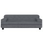 vidaXL Hundebett Dunkelgrau 90x53x30 cm Samt vidaXL Hundebett Dunkelgrau 90x53x30 cm Samt