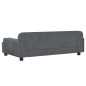 vidaXL Hundebett Dunkelgrau 90x53x30 cm Samt vidaXL Hundebett Dunkelgrau 90x53x30 cm Samt