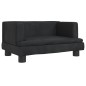 vidaXL Kindersofa Schwarz 60x40x30 cm Samt vidaXL Kindersofa Schwarz 60x40x30 cm Samt