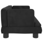 vidaXL Kindersofa Schwarz 60x40x30 cm Samt vidaXL Kindersofa Schwarz 60x40x30 cm Samt