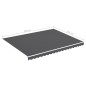vidaXL Markisenbespannung Anthrazit 4,5x3,5 m vidaXL Markisenbespannung Anthrazit 4,5x3,5 m