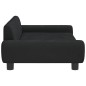 vidaXL Hundebett Schwarz 100x54x33 cm Samt vidaXL Hundebett Schwarz 100x54x33 cm Samt