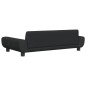 vidaXL Hundebett Schwarz 100x54x33 cm Samt vidaXL Hundebett Schwarz 100x54x33 cm Samt