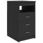 vidaXL Schreibtisch Grau 140x50x76 cm Holzwerkstoff vidaXL Schreibtisch Grau 140x50x76 cm Holzwerkstoff