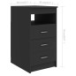 vidaXL Schreibtisch Grau 140x50x76 cm Holzwerkstoff vidaXL Schreibtisch Grau 140x50x76 cm Holzwerkstoff