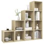 vidaXL 4-tlg. TV-Schrank-Set Sonoma-Eiche Holzwerkstoff vidaXL 4-tlg. TV-Schrank-Set Sonoma-Eiche Holzwerkstoff