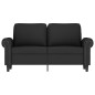 vidaXL 2-Sitzer-Sofa Schwarz 120 cm Samt vidaXL 2-Sitzer-Sofa Schwarz 120 cm Samt