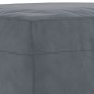 vidaXL 3-tlg. Sofagarnitur mit Kissen Dunkelgrau Samt vidaXL 3-tlg. Sofagarnitur mit Kissen Dunkelgrau Samt