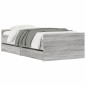 vidaXL Bett mit Schubladen Grau Sonoma 75x190 cm vidaXL Bett mit Schubladen Grau Sonoma 75x190 cm