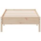 vidaXL Massivholzbett 75x190 cm Kiefer vidaXL Massivholzbett 75x190 cm Kiefer