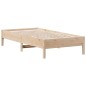 vidaXL Massivholzbett 75x190 cm Kiefer vidaXL Massivholzbett 75x190 cm Kiefer