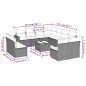 vidaXL 12-tlg. Garten-Sofagarnitur mit Kissen Beige Poly Rattan vidaXL 12-tlg. Garten-Sofagarnitur mit Kissen Beige Poly Rattan