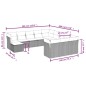 vidaXL 12-tlg. Garten-Sofagarnitur mit Kissen Beige Poly Rattan vidaXL 12-tlg. Garten-Sofagarnitur mit Kissen Beige Poly Rattan