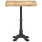 vidaXL Bistrotisch 60x60x77 cm Raues Mangoholz vidaXL Bistrotisch 60x60x77 cm Raues Mangoholz