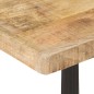vidaXL Bistrotisch 60x60x77 cm Raues Mangoholz vidaXL Bistrotisch 60x60x77 cm Raues Mangoholz