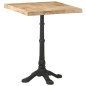 vidaXL Bistrotisch 60x60x77 cm Raues Mangoholz vidaXL Bistrotisch 60x60x77 cm Raues Mangoholz